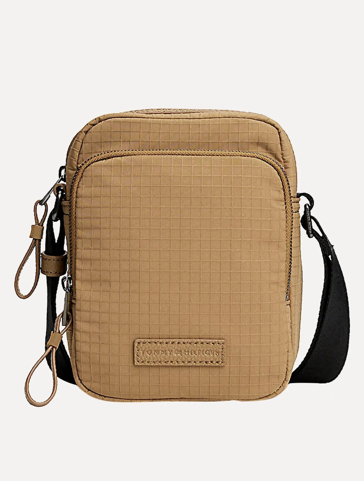 Bolsa Tommy Hilfiger Masculina Casual Tech Mini Shoulder Reporter Marrom