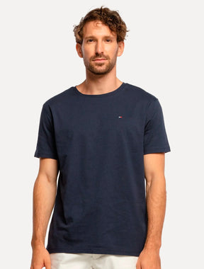 Camiseta Tommy Hilfiger Masculina Essential Cotton Azul Marinho