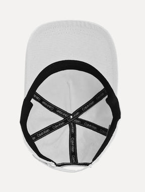 Boné Calvin Klein Masculino 5 Gomos Logo CK Bordado Branco