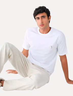 Camiseta Aleatory Masculina Light Icon Branca