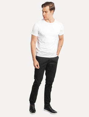 Camiseta Sergio K Masculina Basic Front White Logo Branca