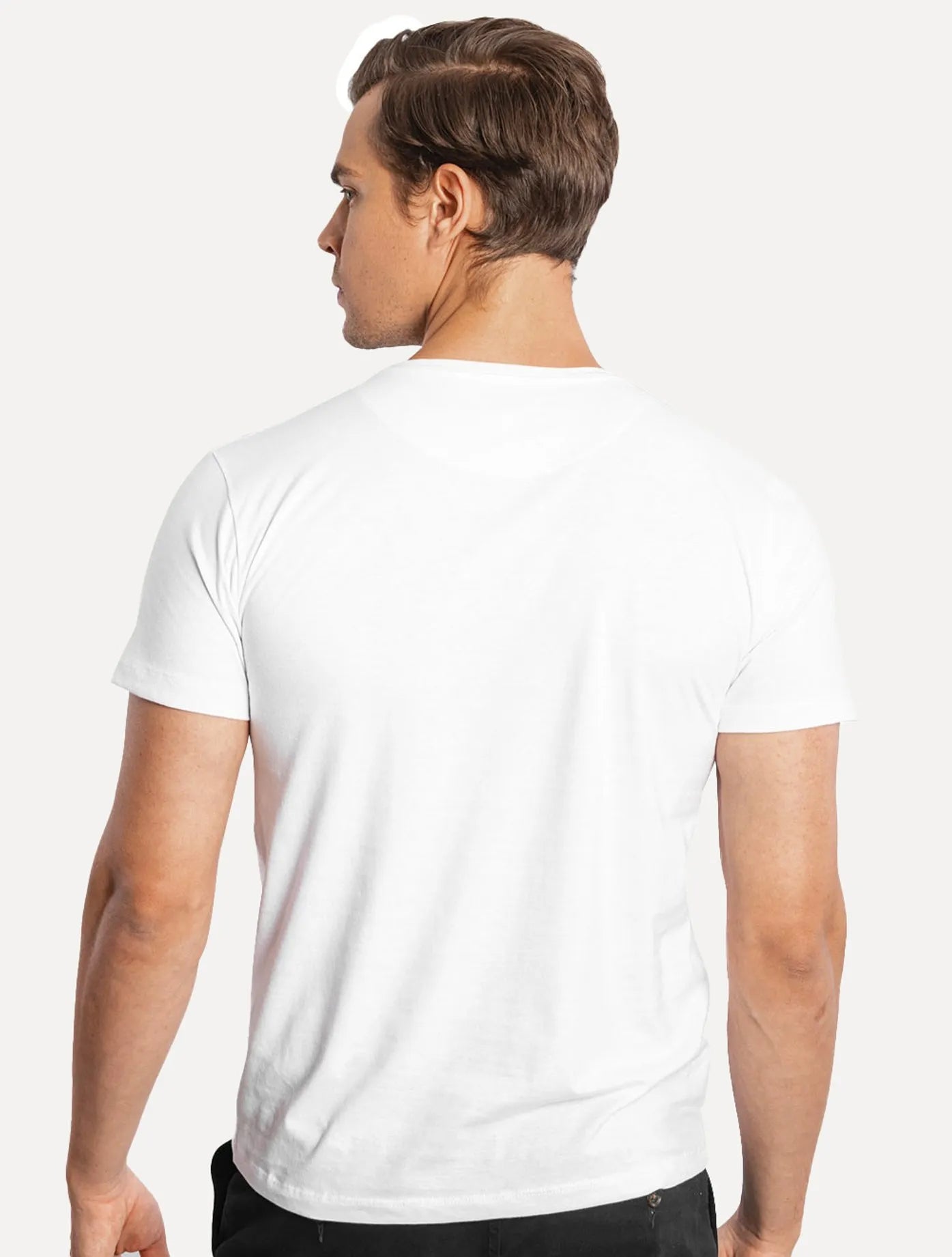 Camiseta Sergio K Masculina Basic Front White Logo Branca