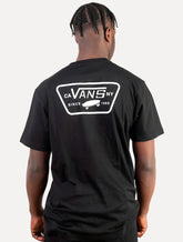 Camiseta Vans Masculina Full Patch Back Preta