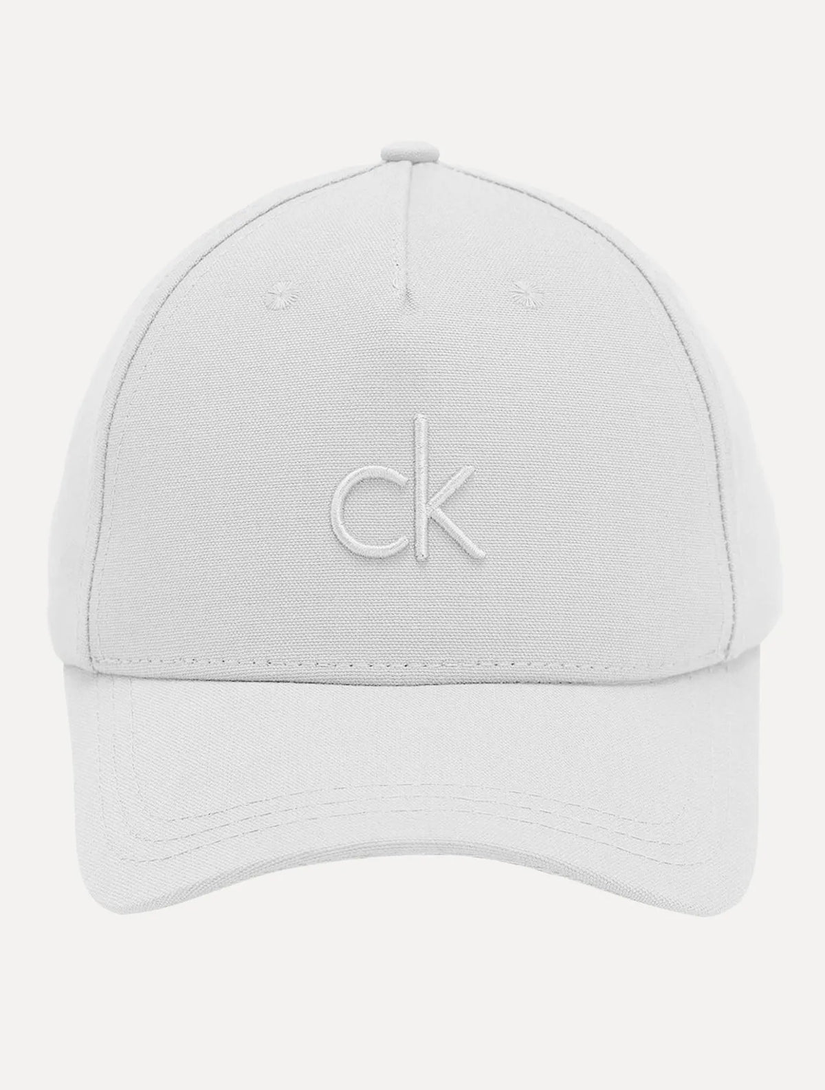 Boné Calvin Klein Masculino 5 Gomos Logo CK Bordado Branco