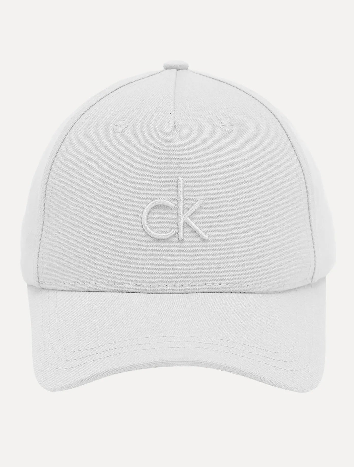 Boné Calvin Klein Masculino 5 Gomos Logo CK Bordado Branco