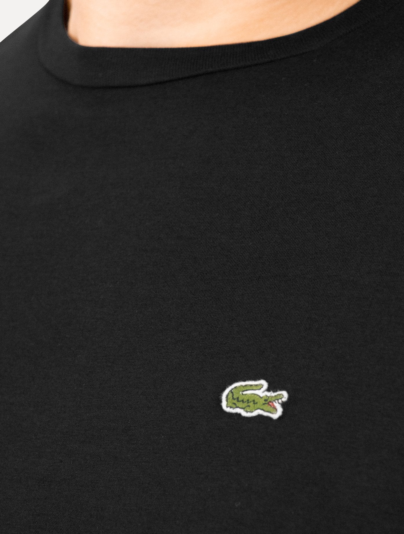 Camiseta Lacoste | Jersey Pima Cotton Preta