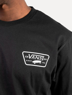Camiseta Vans Masculina Full Patch Back Preta