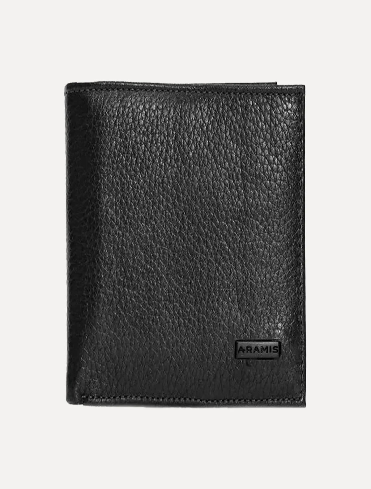 Carteira Aramis Masculina Couro Slim Floater Vertical Preto