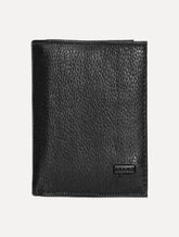 Carteira Aramis Masculina Couro Slim Floater Vertical Preto